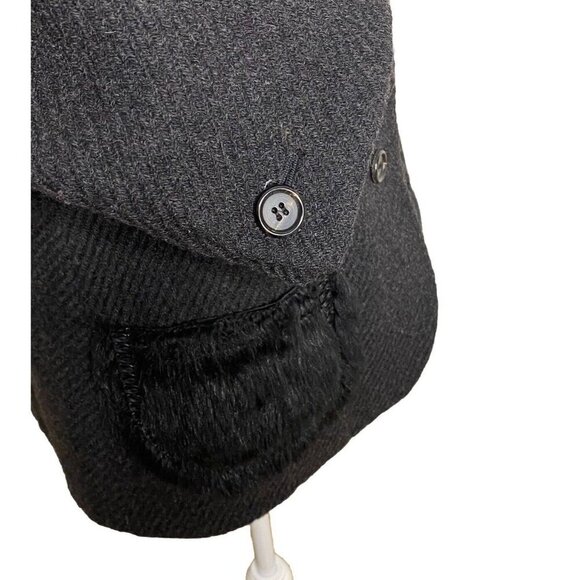 Prada F/W 2006 Fur pockets Black Virgin Wool Jacket Blazer Size IT46 US1… - Picture 9 of 13